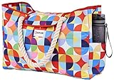 Beach Bag and Pool Bag - 100% Waterproof - Phone Case - Rope Handles - Top Magnet Clasp - Outside Pockets
