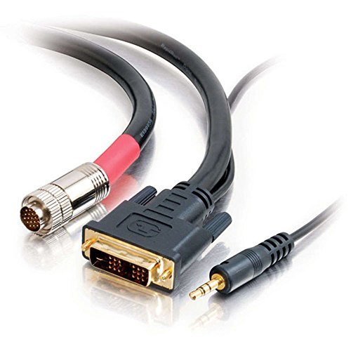 Cable de vídeo DVI-D de 1,8 m con conectores en oro para una imagen digital sin parpadeos