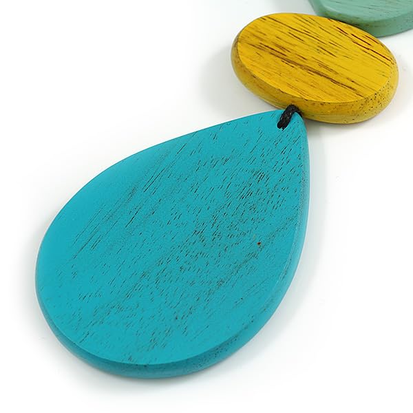 Pendentif oiseau en bois écologique ajustable pour peau sensible