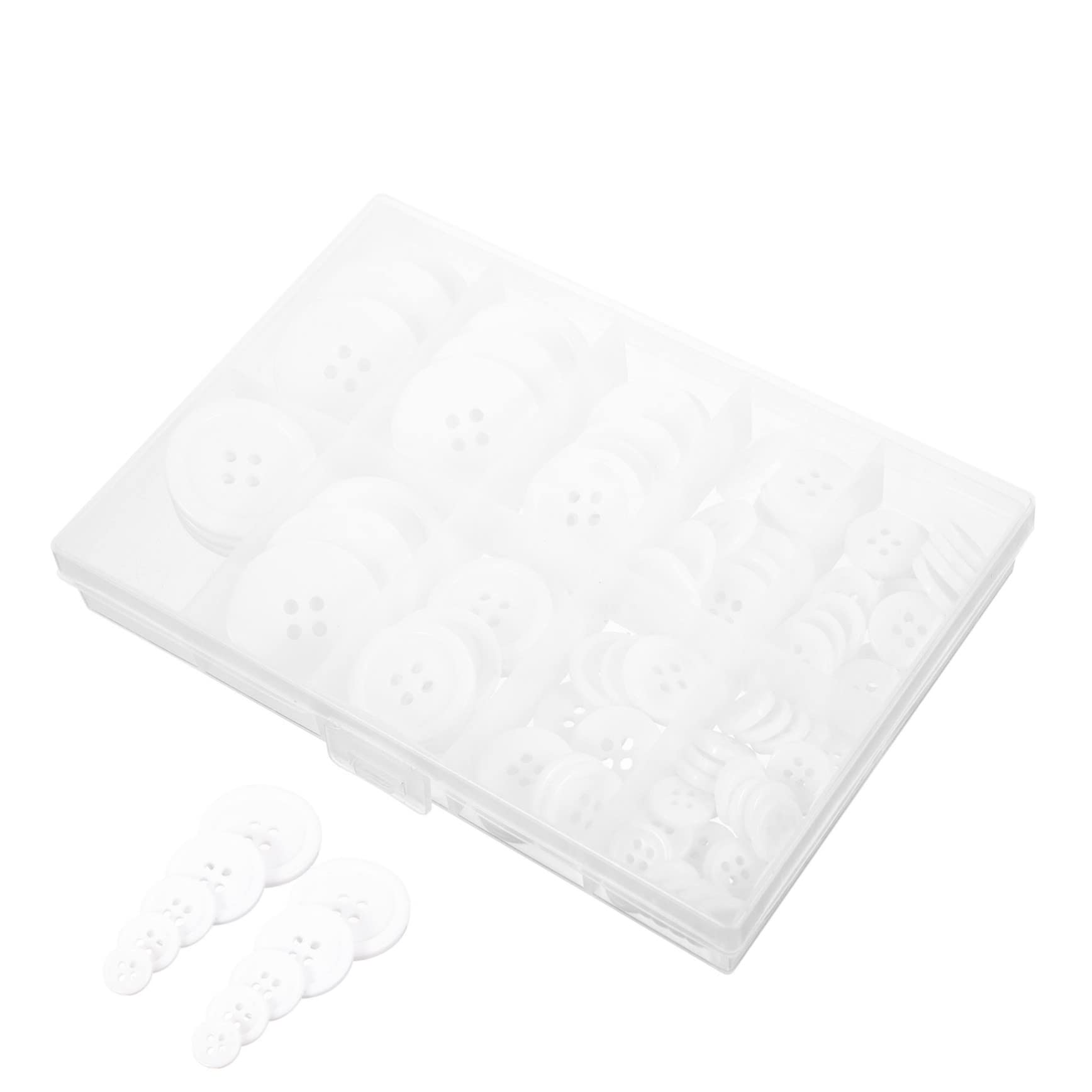 OSALADI 5 Series Botones De Redondos Coser Botones De Multiusos Proyectos Manualidades Abrigos Y Ropa Diy 100 Piezas X 5