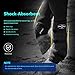 Harrison Howard Horse Sport Medicine Front Shock-Absorbing Boots All-Round Lower Limb Protection & Support Sport Boots Athletic Boots Perfect for Endurance Training and Performance Piano Black L