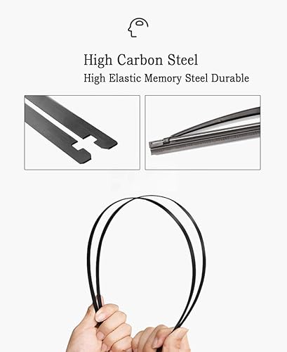 Miniatura 5 de Juego de limpiaparabrisas de repuesto para Honda CR-V 2002-2006, calidad original de fábrica para mi automóvil, 21 + 20 pulgadas (paquete de 2)