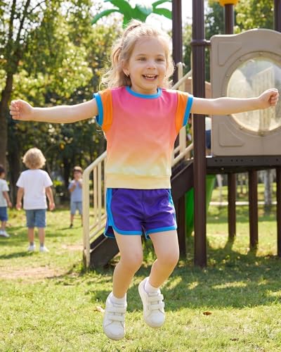 Image of Weebaby Baby Clothes Girl Toddler Summer Outfits Infant Casual Sleeveless Halter Ruffle Tank Cute Short Set Baby Clothing