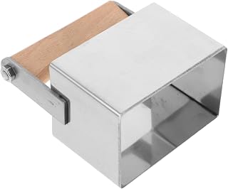Stainless Steel Honey Cutter Scraper Tool Wood Handle Versatile Beekeeping Essential for Efficient Honeycomb Cutting and Food Preparation