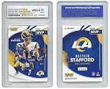 2025 NFL Panini MVP Matthew Stafford 2025 NFL Most Valuable Player Card #AW-MVP - Graded GEM Mint 10