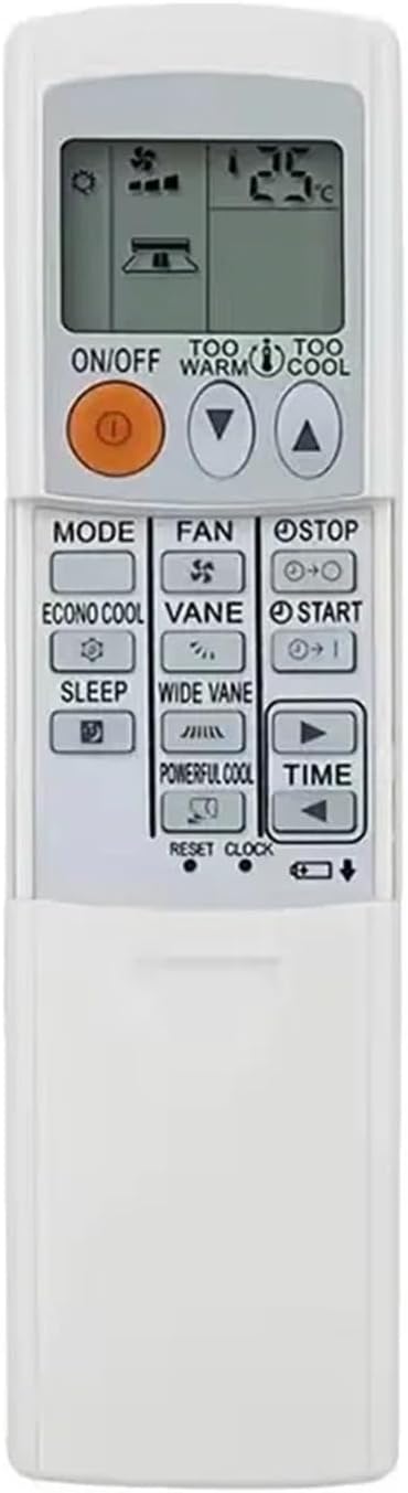 Suitable for Electric air Conditioner Remote Control, Model KMO5B, Compatible with air Conditioner Models MSZ-GA35VA,