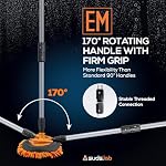 Suds Lab EM Extendable Car Wash Mitt with 170° Telescopic Handle, 58" Mop - Image 4