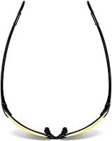 Vista 117 de JULI - Lentes de sol deportivos para hombres y mujeres, marco sin montura Tr90 para correr, pesca, golf, surf, conducción, MJ8009