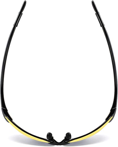 Miniatura 117 de JULI - Lentes de sol deportivos para hombres y mujeres, marco sin montura Tr90 para correr, pesca, golf, surf, conducción, MJ8009