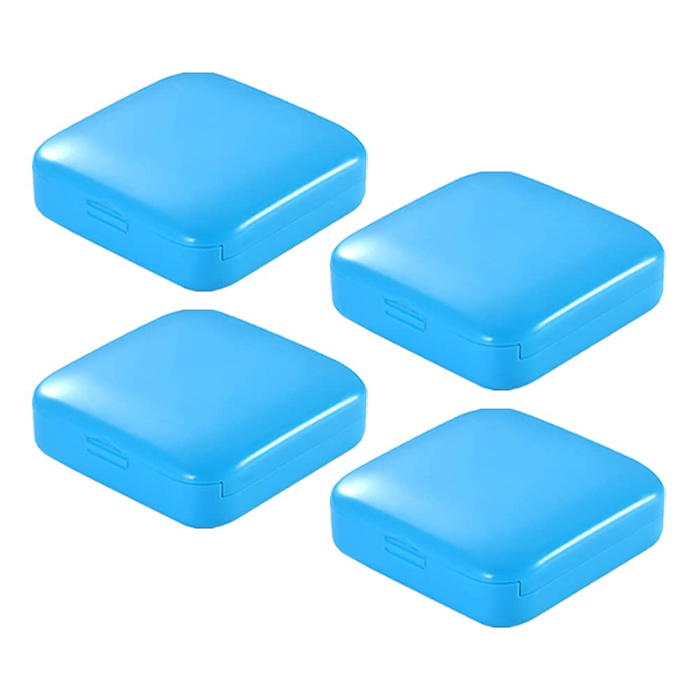 Pastillero Organizador De Pastillas Organizador De Vitaminas Pastillero Semanal Pastilleros 7 Días 4 Veces Al Día Dispensador De Almacenamiento Titular Pastillero Suministros Médicos Azul,Un