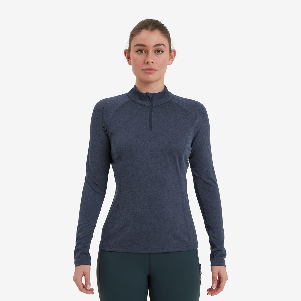 MONTANE Sudadera con Cremallera Marca Modelo F Dart Zip Neck Eclipse Blue UK8/EUR36/US4/XS