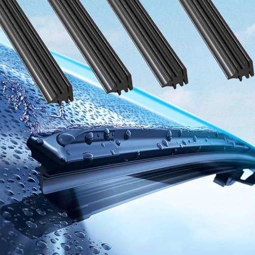 6 StüCk Scheibenwischer Gummi Scheibenwischer Schneider Wischergummi Meterware Scheibenwischergummi Meterware Scheibenwischer Nachschneider Wiper Blade Windshield Wiper Blades (700mm)