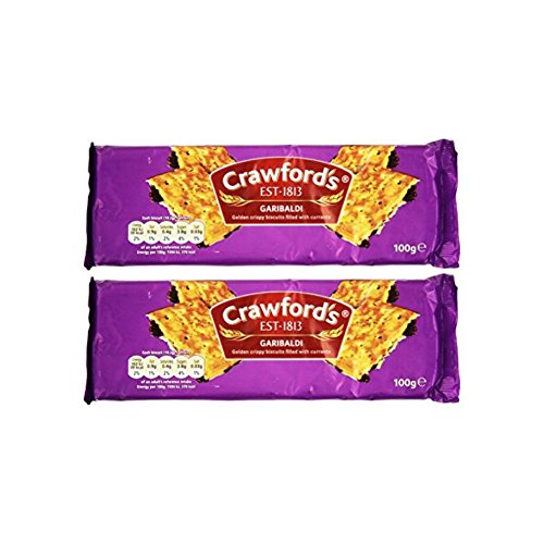 Crawfords Garibaldi Biscuits 100g (Pack of 2)