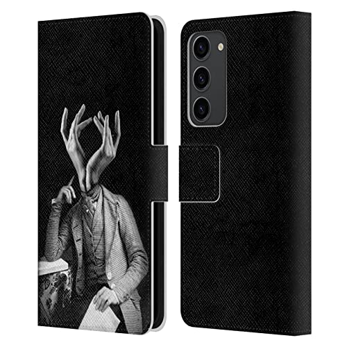 Étui portefeuille Galaxy S23+ LouiJoverArt en cuir premium au design artistique
