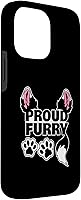 Vista 3 de Funda para iPhone 14 Pro Max Proud Furries Paws Furry Tail