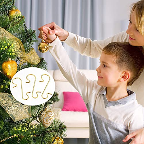 Toys Tree Ornament Hooks - 100Pcs Christmas Hook S-Shaped Break Resistant Stainless Steel Xmas Tree Ball Pendant Hangers For Christmas Decorations Green #TOP2