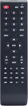 JKT-62C Replace Remote Control fit for Hitachi TV LED LCD HDTV LE49S508