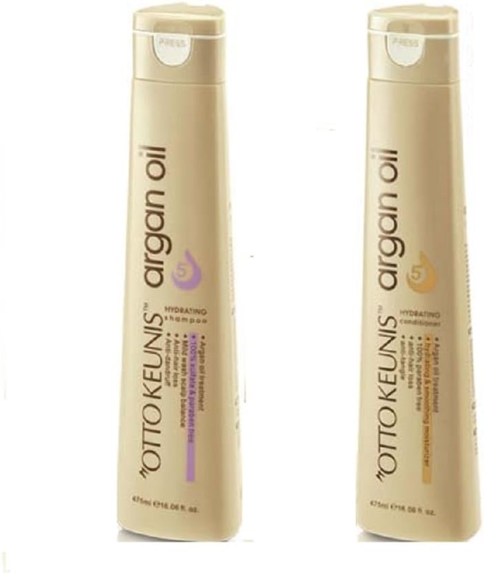 5+ Argan oil hydrating shampoo, 475 ml