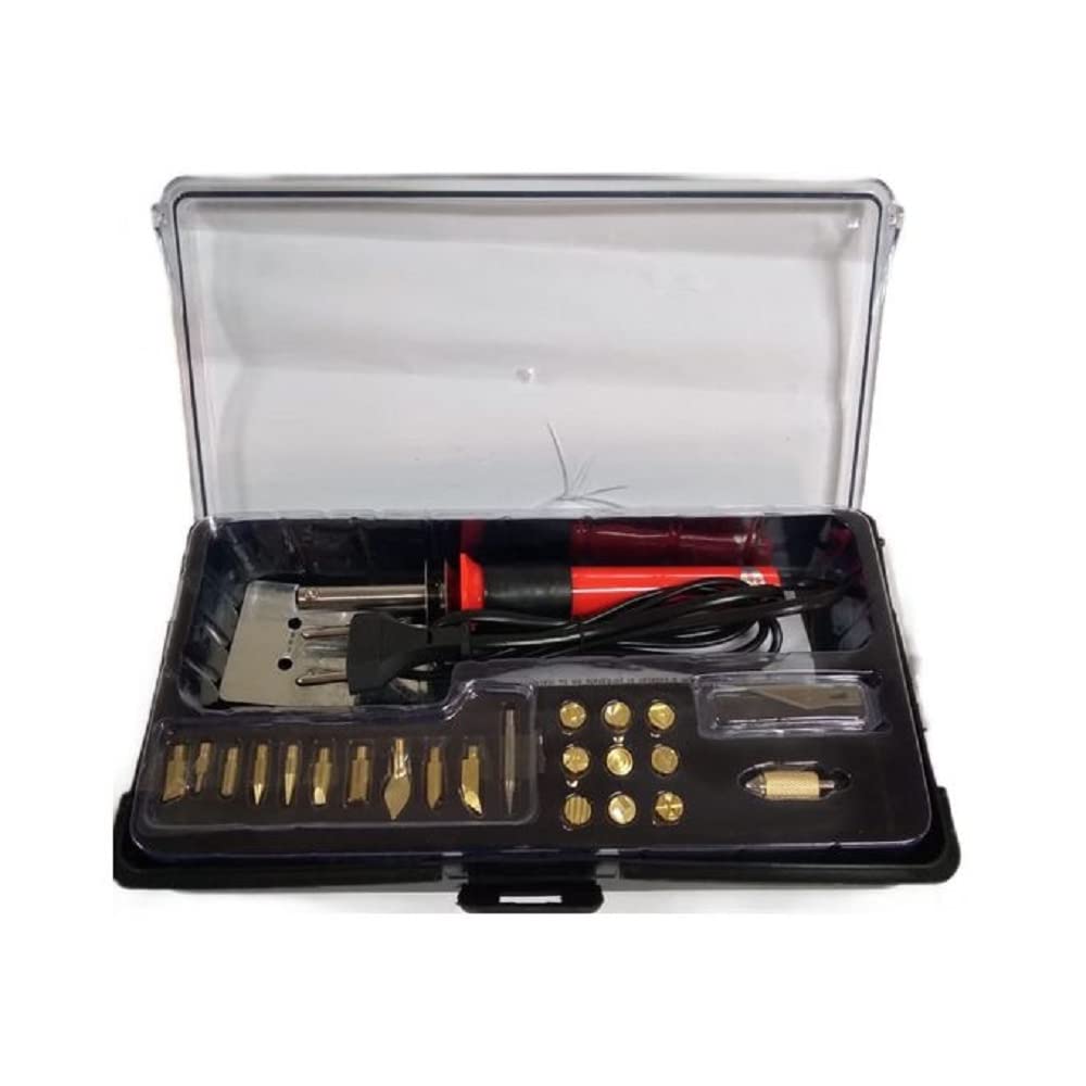 KRYTONE®Best Wood Burning and Leather Crafts Tool Kit Comes with 21 Different Tips (B0BSS25JCP) Amazon Price History, Amazon Price Tracker