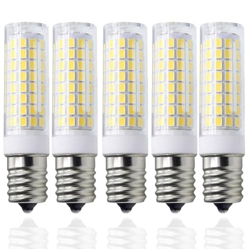 FYHART E17 LEDd Ή 7W 75W`, E17 LED d 700LM E17 a17mm AC 100V ȃGl Px PSEF؍ς (5, F)