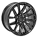 OE Wheels CA90 20 Inch Rim Fits Escalade Style 6x139.7 20x9 Satin Black - Hollander 4875 (1)