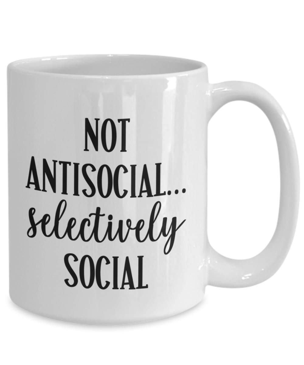 "Ew People" Funny Introvert Keychain - Stainless Steel Anti-Social Humor Gift