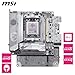 MSI MPG X870I Edge TI EVO WiFi Motherboard, ITX - Supports AMD Ryzen 9000/8000 / 7000 Processors, AM5-110A SPS VRM, DDR5 Memory Boost (up to10000+MT/s OC), PCIe 5.0 x16, M.2 Gen5, Wi-Fi 7, 5G LAN