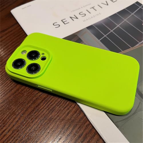 Coque iPhone 13 luxe silicone bleu menthe avec texture souple et design premium slim