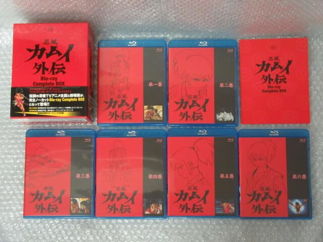 Amazon.co.jp: Blu-ray/6枚組/忍風 カムイ外伝/Complete BOX/当時定価  