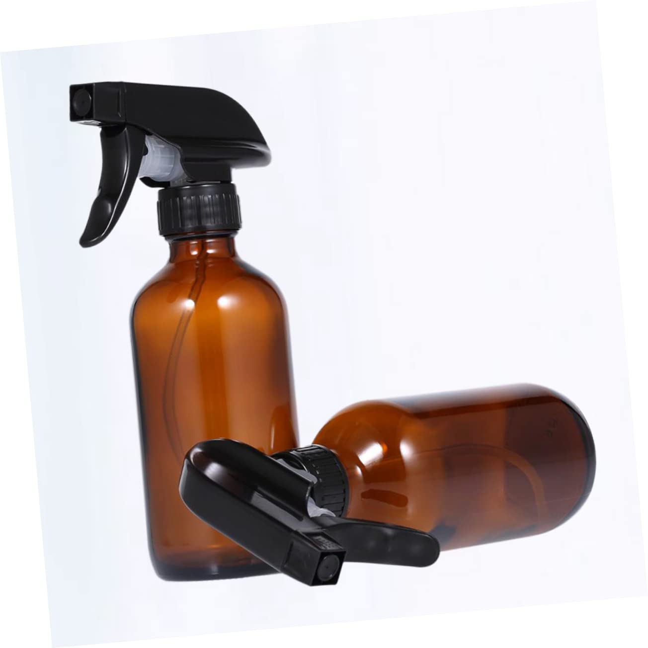 Handsprühflasche 2 Stück 500ml Braun Glas, Wiederverwendbar