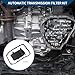 Hihaha No.0C8325435 Automatic Transmission Filter Kit with Gasket for Audi Q7 2011-2015 Transmission Oil Filter Set Plastic Rubber 1 Set Black