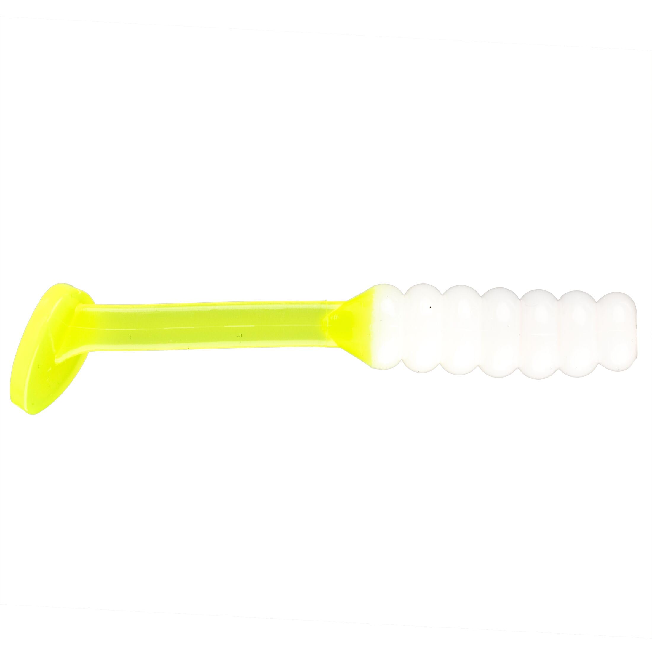 Strike King Mr. Crappie Slabalicious Xl, Soft Plastic Paddle Tail Grub Fishing Lure, Refrigerator White, 2 1/2-Inches, 10-Pack, Mrcslcxl-186 on Fridge.com - View 3