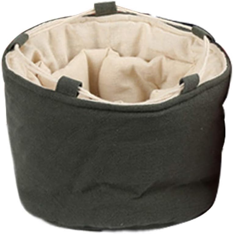 Chinese Kung Fu Tea Teaware Storage Bag, Portable Travel Kung Fu Tea Set Empty Storage Bag, Outdoor Travel Tea Set Teapot Teacup Gaiwan Bag Extra Protection for 1 Teapot, 6 Teacups, Accessory (Green)