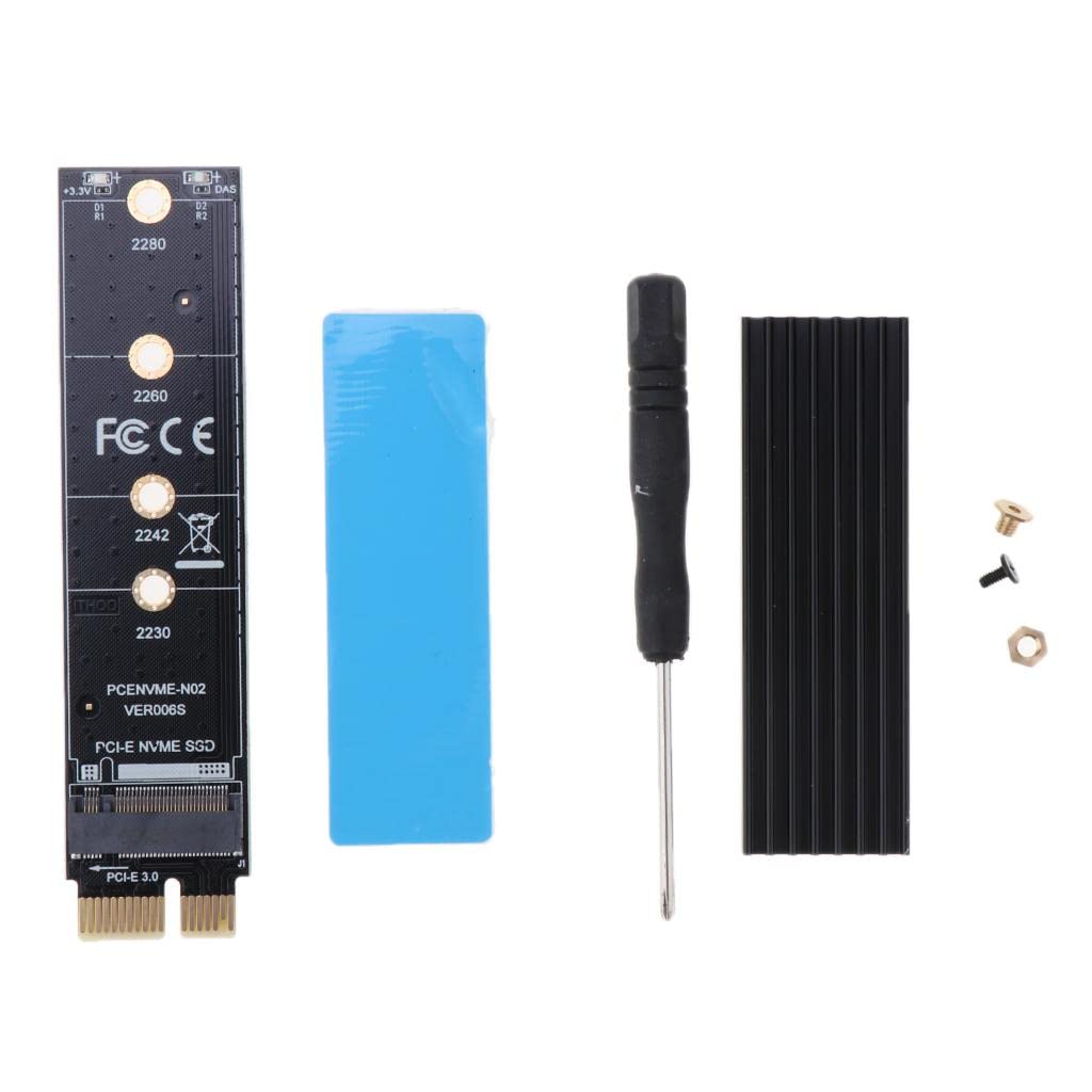 NVMe M.2 NGFF SSD to PCIE 3.0 Adapter Expansion Card with Heatsink Case| Computers/Tablets & Networking|Computer Cables & Connectors|Drive Cables & Adapters-picture-25