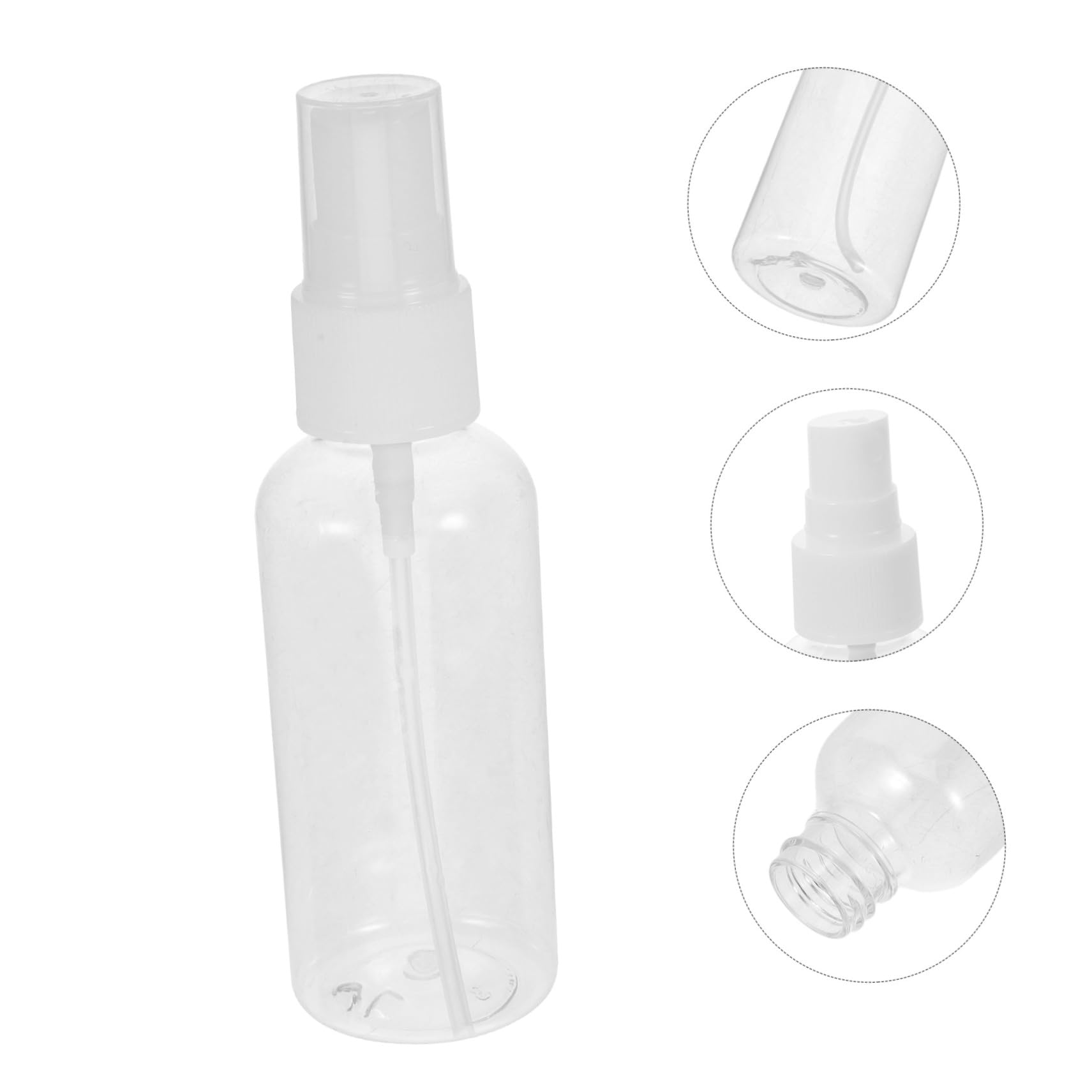 100stücke Transparente Mini-sprühflasche Tragbar und Auslaufsicher für Reisen und Täglichen Gebrauch Feiner Nebel zum Auftragen von Parfüm Gesichtswasser oder Öl