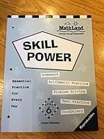 Skill Power Grade 6 Reproducibles (Mathland Journeys Through Mathematics) 0762204486 Book Cover