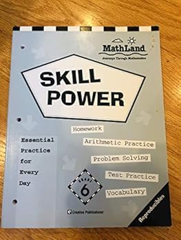 Paperback Skill Power Grade 6 Reproducibles (Mathland Journeys Through Mathematics) Book