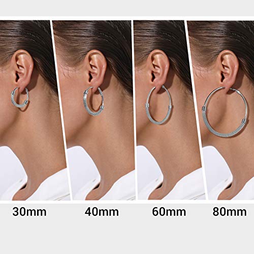 Stainless Steel Hoop Earrings Womens Jewelry Basketball Wives Circle Round Vintage Huggie Earrings Women #TOP4