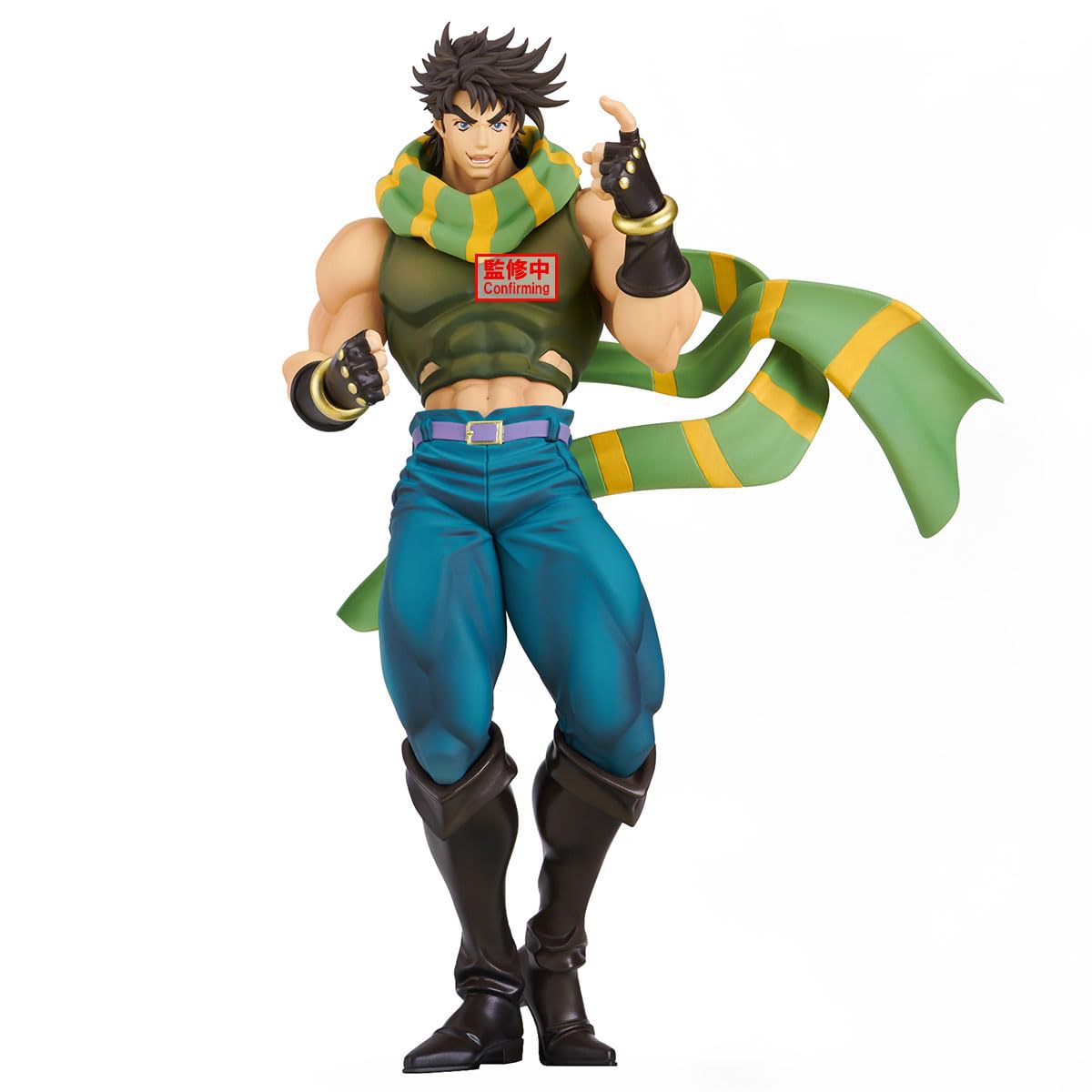 Banpresto BP29336P Figura de Accion Joseph Joestar Jojo’S Bizarre Adventure: Battle Tendency Mometria 22 cm, Multicolor, Figura Coleccionable, Óptimo para los Fanáticos del Anime