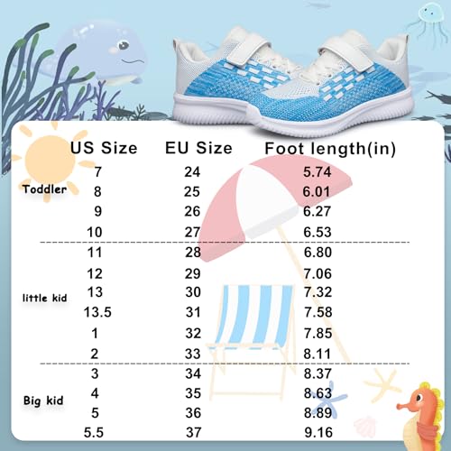 Image of BNV Boys Girls Sneakers Kids Shoes Unisex Lightweight Breathable Athletic Running Tennis Fitness Shoes for Toddler /Little Kid /Big Kid