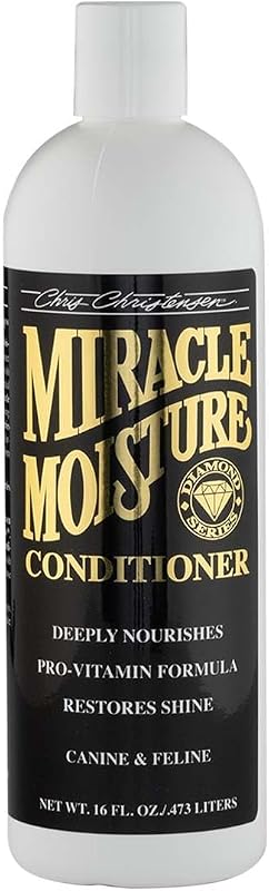 Condicionador para Cães e Gatos Chris Christensen Miracle Moisture Diamond Series com Pró-Vitaminas 473 mL