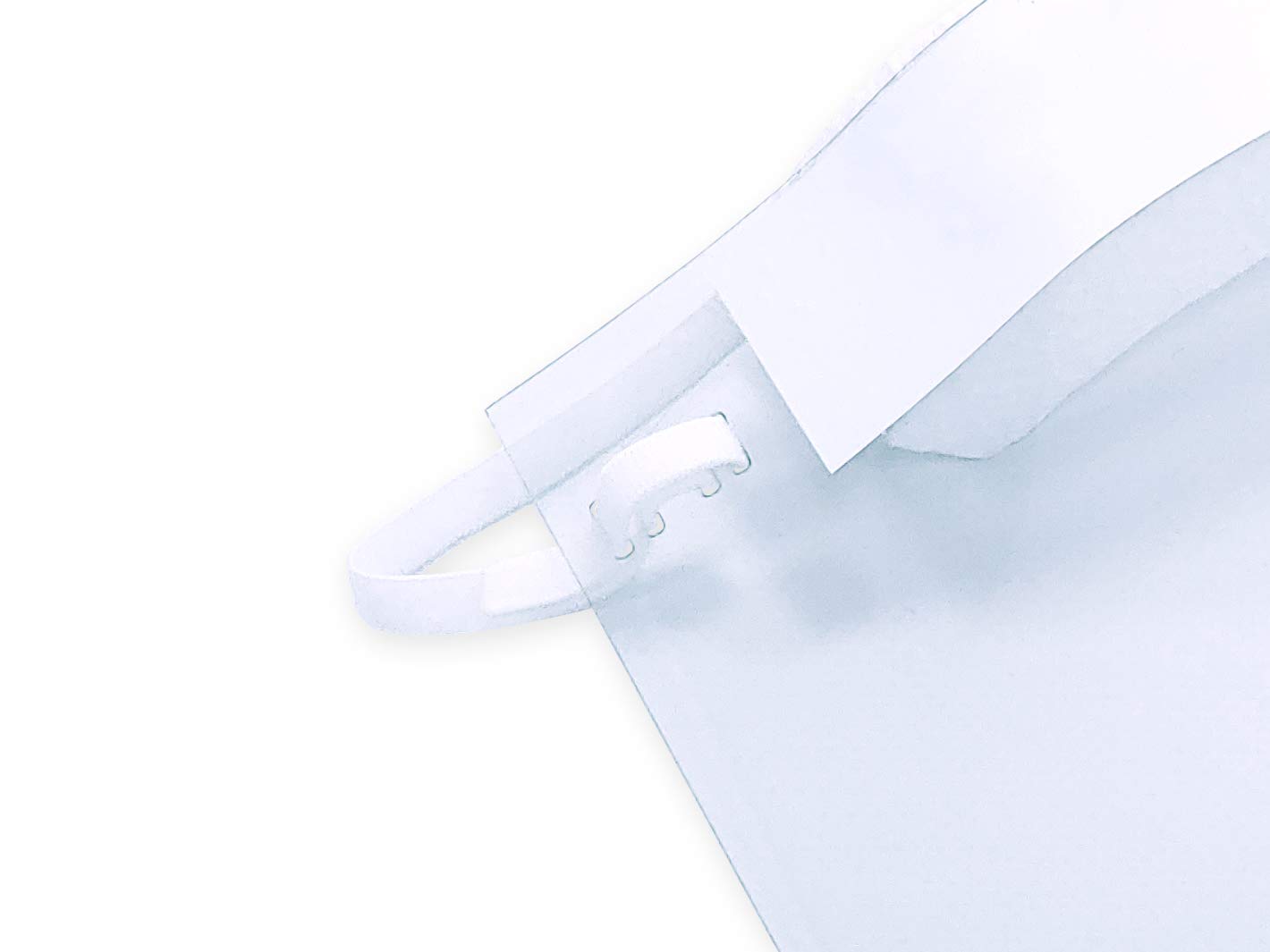 Pack de 10 Uds. | Pantalla de protección Facial Transparente | Visera protección máscara Facial | Medida 23 x 26 cm | Protección antisalpicaduras