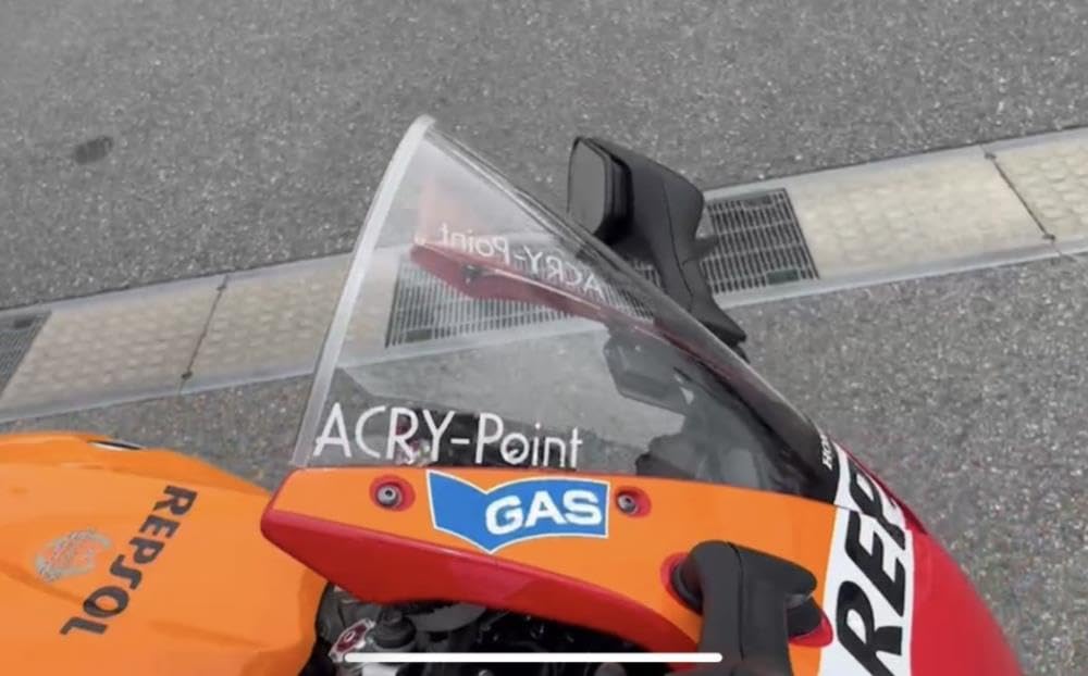 Amazon | アクリポイント スクリーン 4cmUP クリア CBR1000RR 12-16