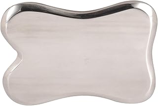 Gua Sha Stainless Steel Face Massage,Gua sha Facial Tools and Body Gua Sha Scraping Massage Tool for SPA Acupuncture Therapy with Travel Pouch