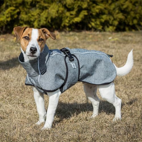 Back on Track Hundemantel Bark Allround grau (50 cm)