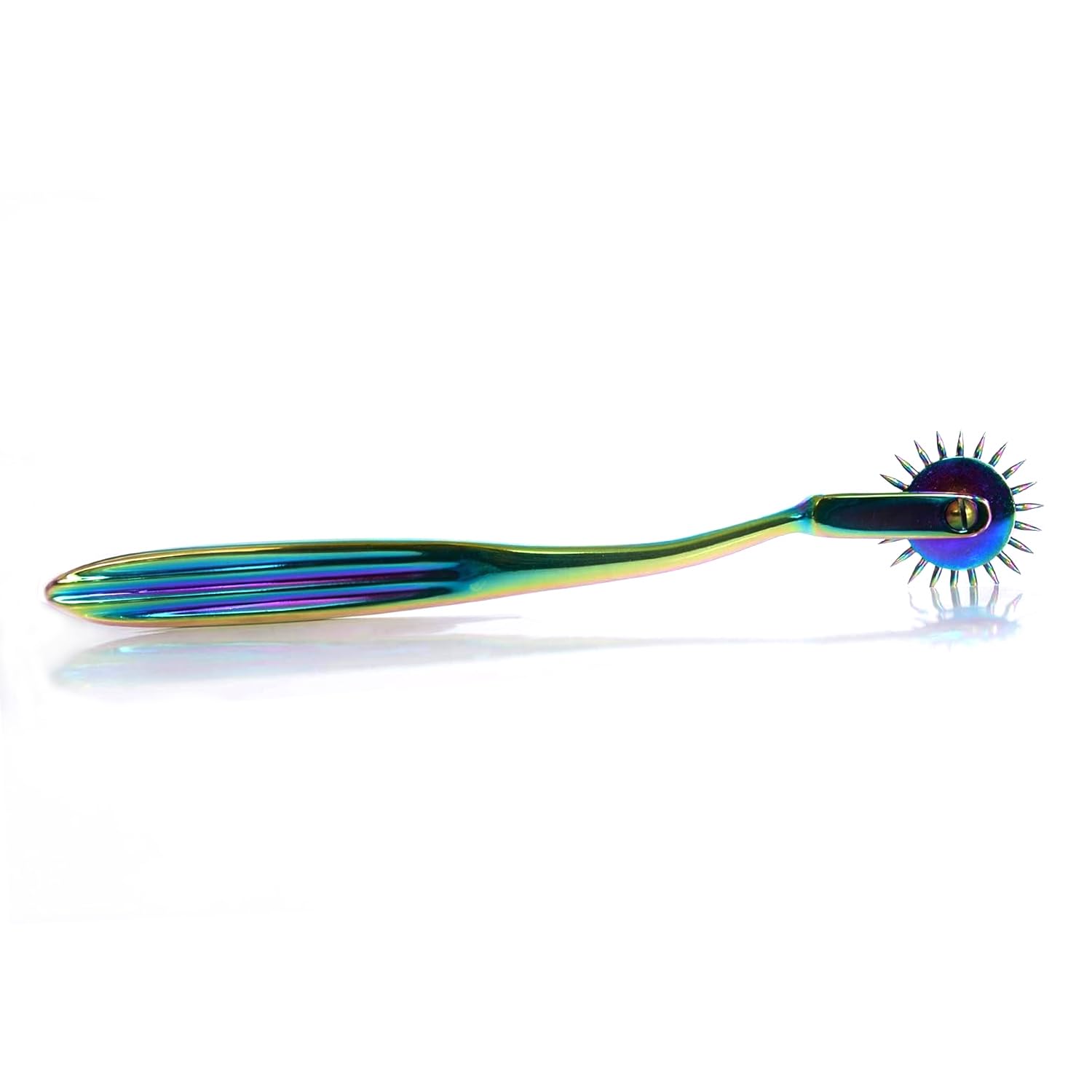 Laja Imports Wartenberg Wheel - Strong Sensation Pinwheel (1 Head) Multi Color Rainbow for Educational Use