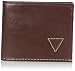 Guess Men's Diego Pass Case Wallet, Brown, One Size