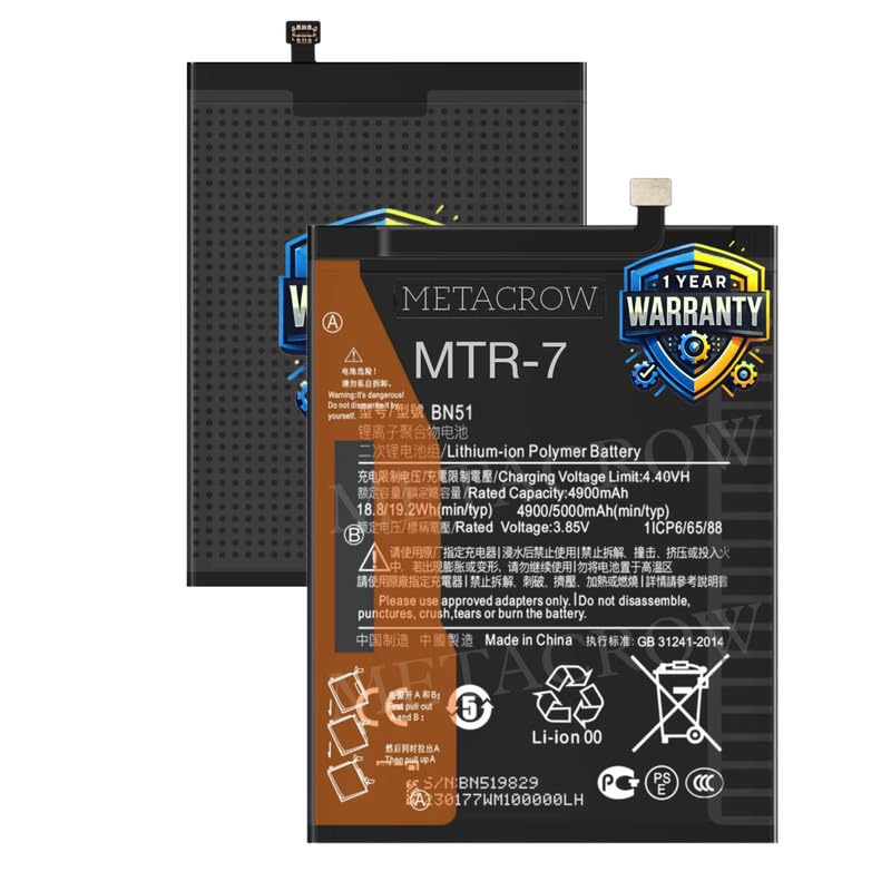 Image of Original BN51 Battery Compatible with Xiaomi Redmi 8 | Redmi 8A Battery - (5000mAh) - 1 Year Warranty BC45