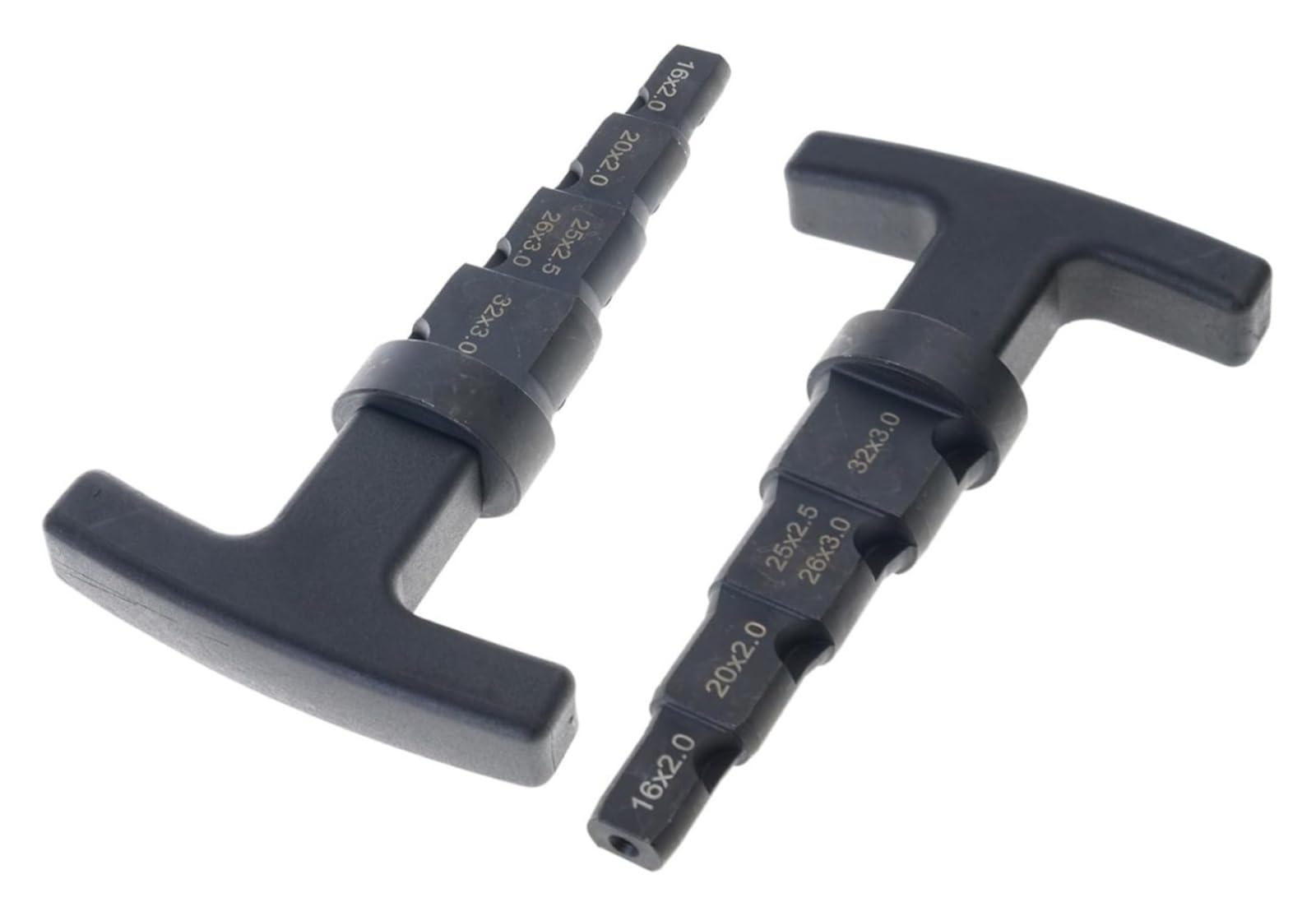 Herramienta de desbarbado de tuberías 4 en 1, escariador de calibración multicapa, herramienta de chaflán interno de 16/32mm, trinquete de fontanería for tuberías