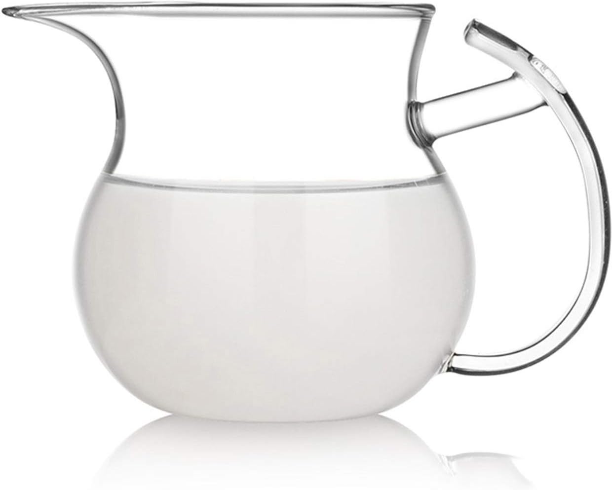 Cream Pitcher Set of 3 Bell-Shaped Coffee Milk Creamer Pitcher Cream Jug with Handle Cream White Multifunctional Cream Pitcher Stainless Steel Double Insulated Gravy Boa